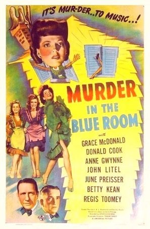 Murder in the Blue Room poster
