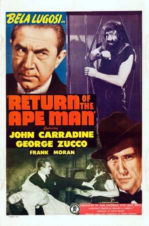 Return of the Ape Man poster