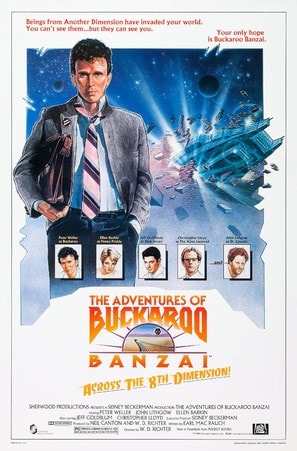 Poster of The Adventures of Buckaroo Banzai Across the 8th Dimension