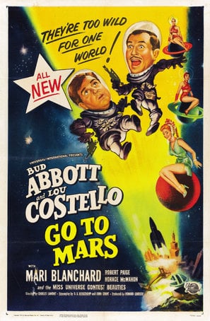 Poster of Abbott and Costello Go to Mars