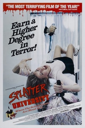 Splatter University poster