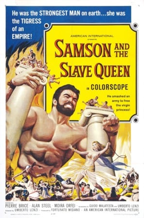 Poster of Samson and the Slave Queen