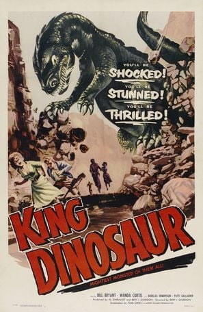 King Dinosaur poster