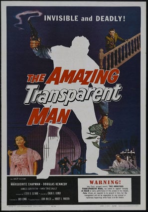 Poster of The Amazing Transparent Man