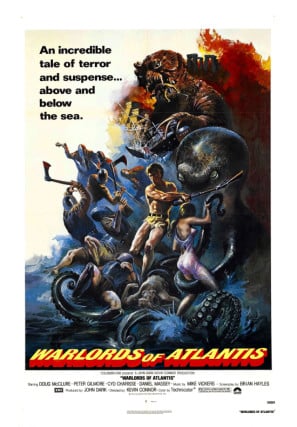 Poster of Warlords of Atlantis