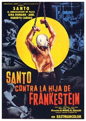 Poster of Santo vs. Frankenstein’s Daughter