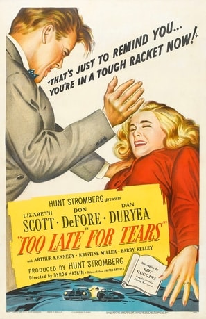 Too Late for Tears poster