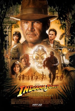 Poster of Indiana Jones and the Kingdom of the Crystal Skull