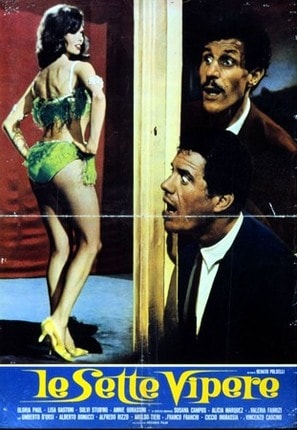 Poster of Le sette vipere (Il marito latino)