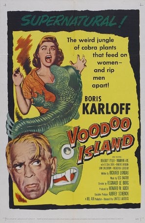 Poster of Voodoo Island