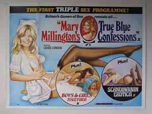 Poster of Mary Millington’s True Blue Confessions