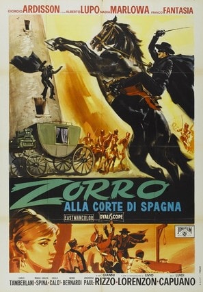 Poster of Zorro in the Court of Spain