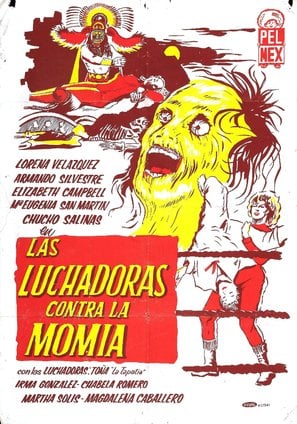 Poster of Wrestling Women vs. the Aztec Mummy