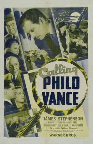 Calling Philo Vance poster