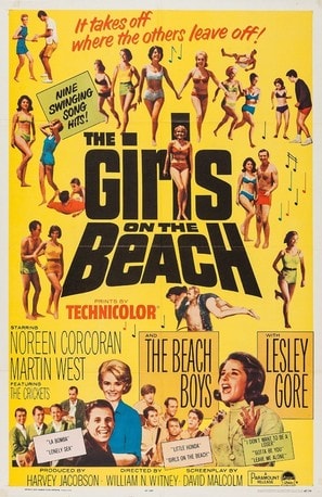 Poster of The Girls on the Beach