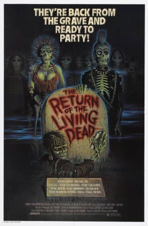 The Return of the Living Dead poster