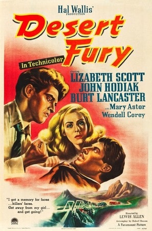 Desert Fury poster