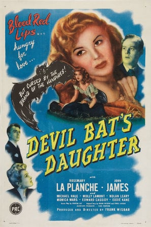 Devil Bat’s Daughter poster