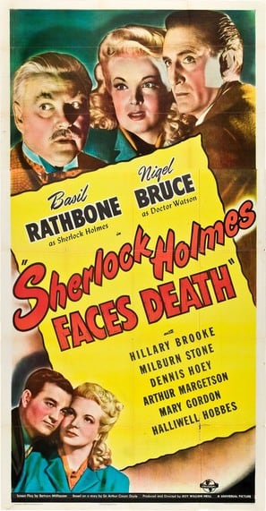 Poster of Sherlock Holmes Faces Death