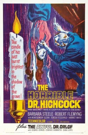 The Horrible Dr. Hichcock poster