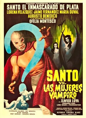 Poster of Santo vs. the Vampire Women