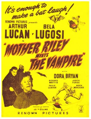 Mother Riley Meets the Vampire poster