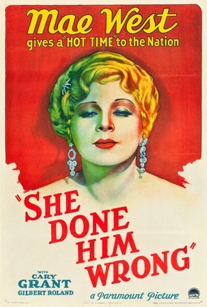She Done Him Wrong poster