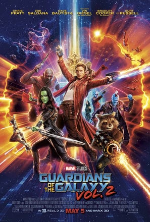 Poster of Guardians of the Galaxy Vol. 2