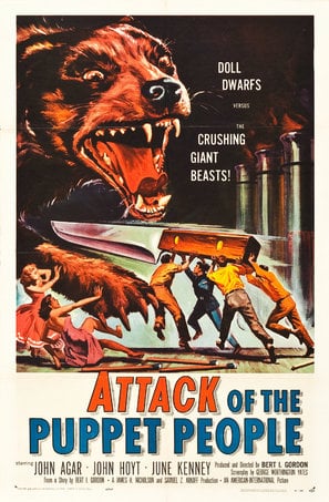 Poster of Attack of the Puppet People