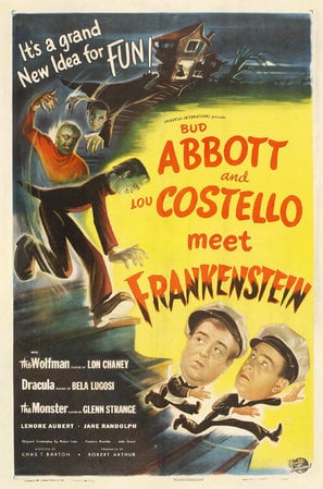 Bud Abbott Lou Costello Meet Frankenstein poster