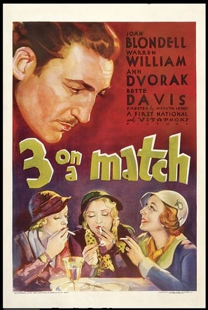 Three on a Match poster