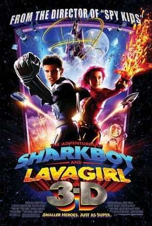 Poster of The Adventures of Sharkboy and Lavagirl 3-D