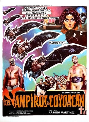 Poster of Los vampiros de Coyoacán