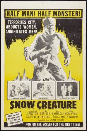 Poster of The Snow Creature