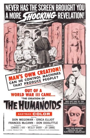 Poster of The Creation of the Humanoids