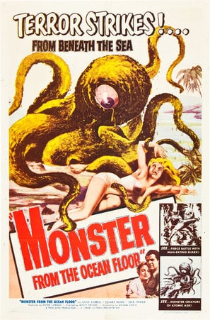 Poster of Monster from the Ocean Floor