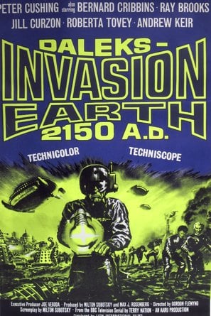Poster of Daleks’ Invasion Earth 2150 A.D.