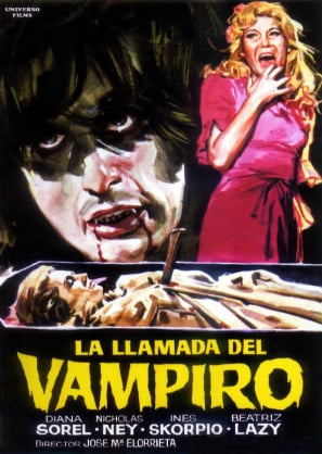 La llamada del vampiro poster