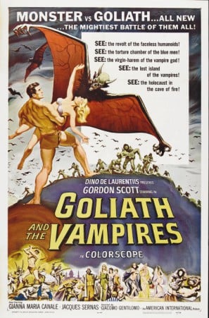 Poster of Goliath and the Vampires