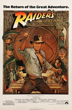 Poster of Indiana Jones and the Raiders of the Lost Ark