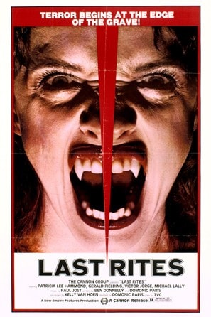 Poster of Dracula’s Last Rites