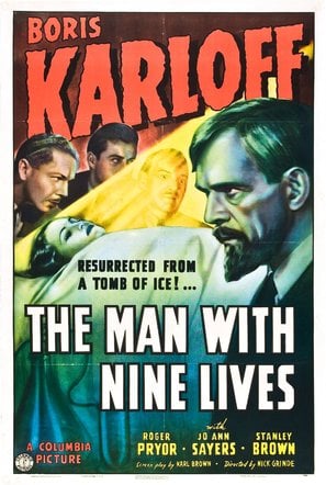 The Man with Nine Lives poster
