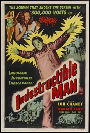 Indestructible Man poster