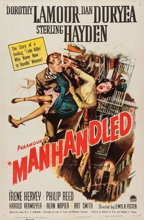 Manhandled poster