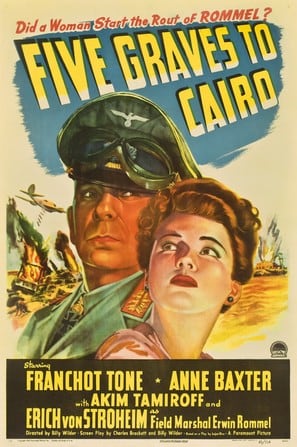 Five Graves to Cairo poster