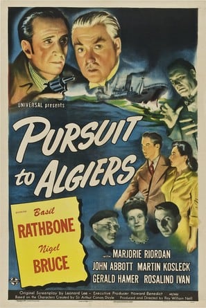 Pursuit to Algiers poster