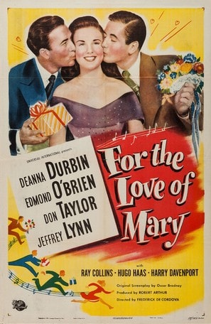 For the Love of Mary poster