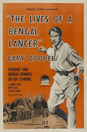 The Lives of a Bengal Lancer poster