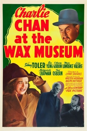 Poster of Charlie Chan at the Wax Museum