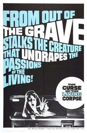 The Curse of the Living Corpse poster